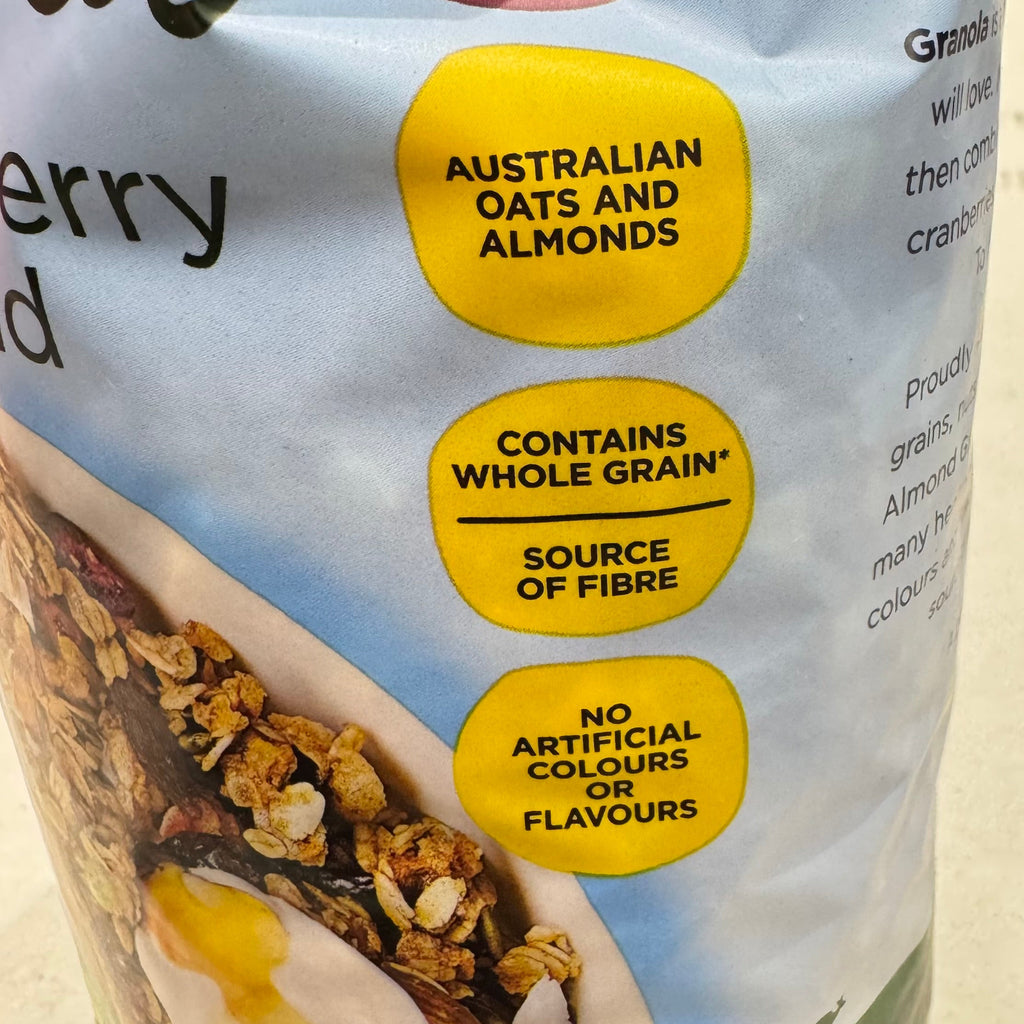 Harvest Fields Apple Almond & Cranberry Granola 1.2kg, Apple Cranberry & Almond