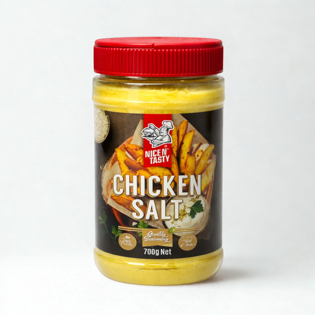 Nice N Tasty Chicken Salt Seasoning Size Large 700g, Shaker Fries Chips