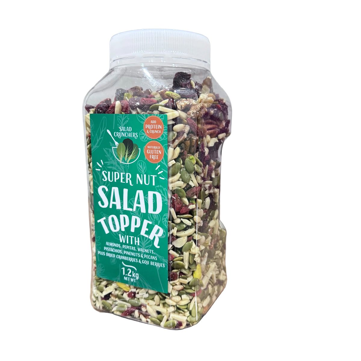 Salad Crunchers Salad Topper 1.2kg Nuts & Seeds Gluten Free Vegan, Super Nut