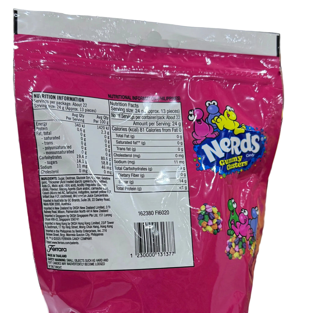 Nerds Gummy Clusters Rainbow Candy 524g
