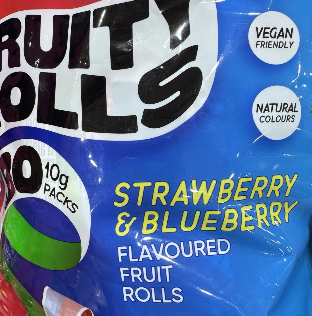 Fruit Rolls Mini Candy Packs 800g Bulk Bag