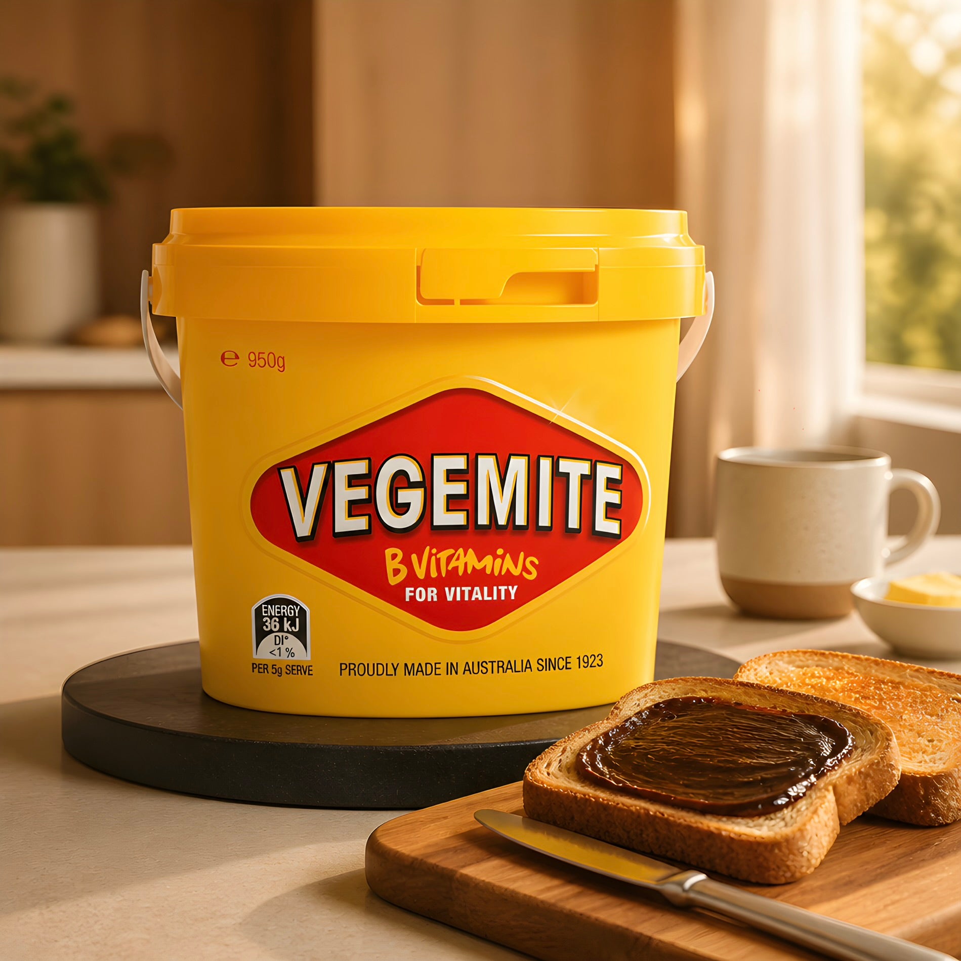 Vegemite B Vitamins For Vitality Australian Favourite 950g Spread