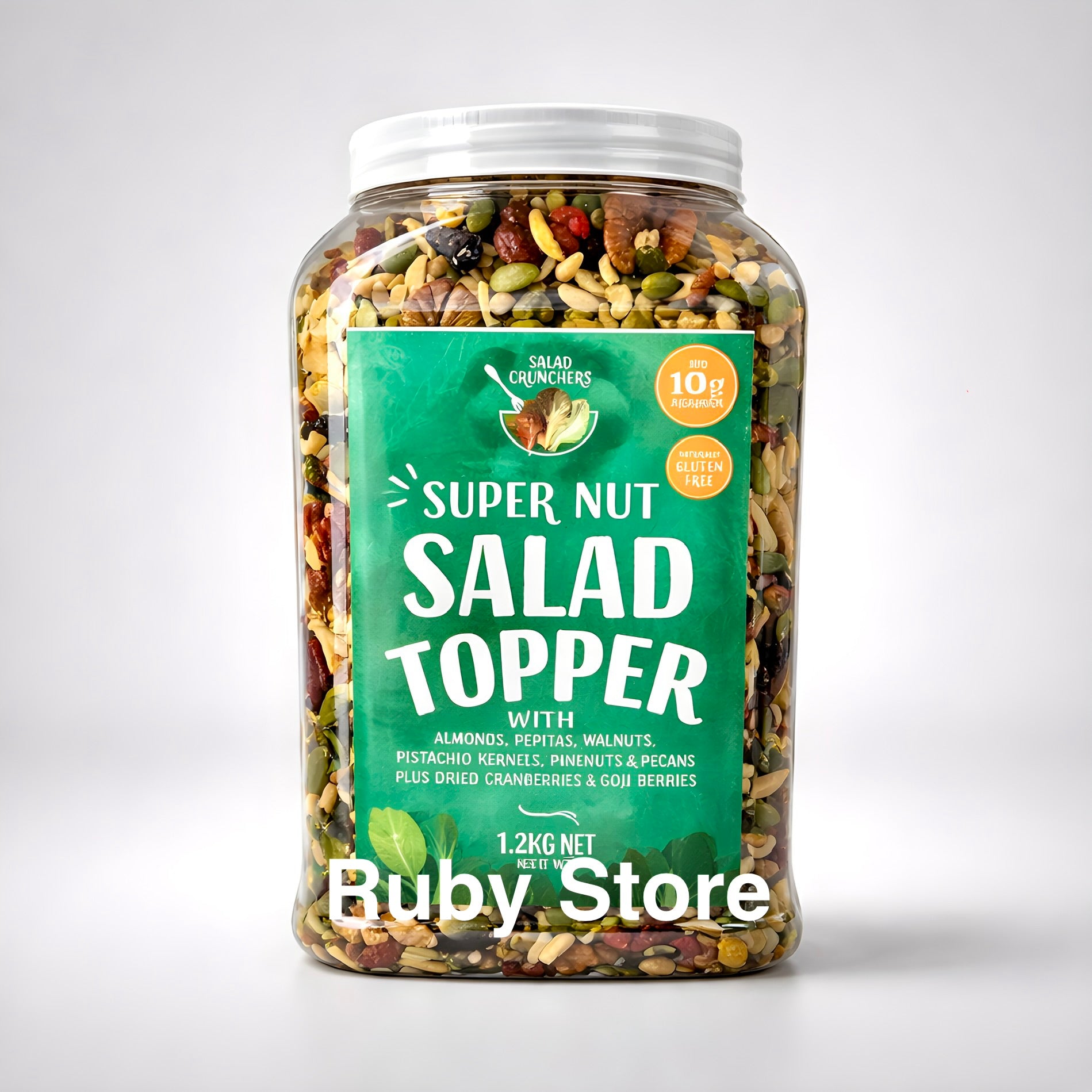 Salad Crunchers Salad Topper 1.2kg Nuts & Seeds Gluten Free Vegan, Super Nut