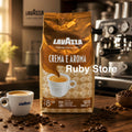 Lavazza Crema E Aroma, Medium Roast Coffee Beans 1kg Arabica & Robusta