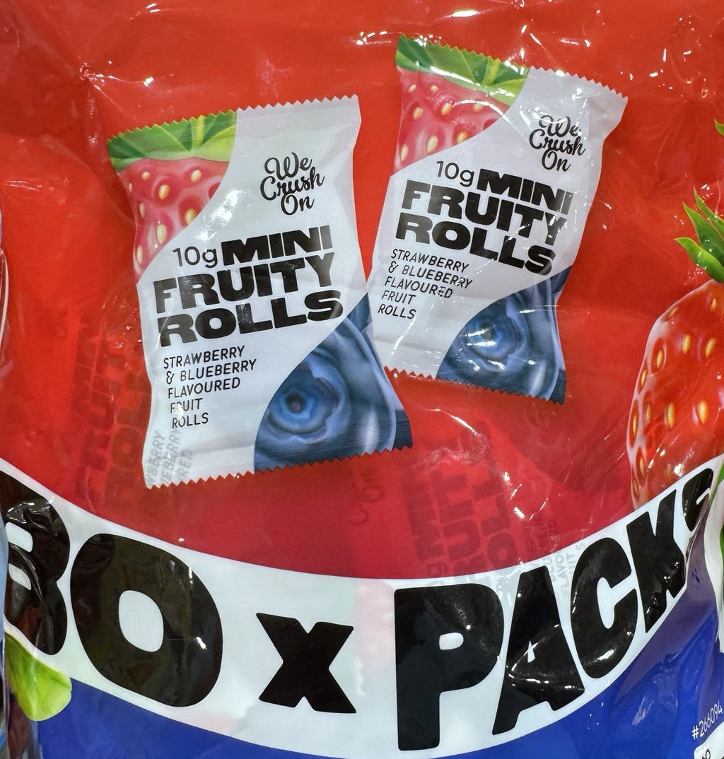 Fruit Rolls Mini Candy Packs 800g Bulk Bag