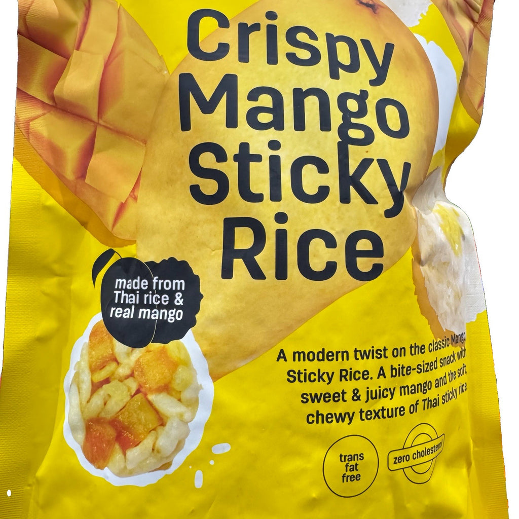 The Tropical Fruit Co Crispy Mango Sticky Rice Snack 300g Thai Dried Fruit