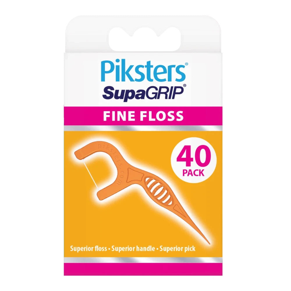 Piksters SupaGRIP Fine Floss 40 Pack