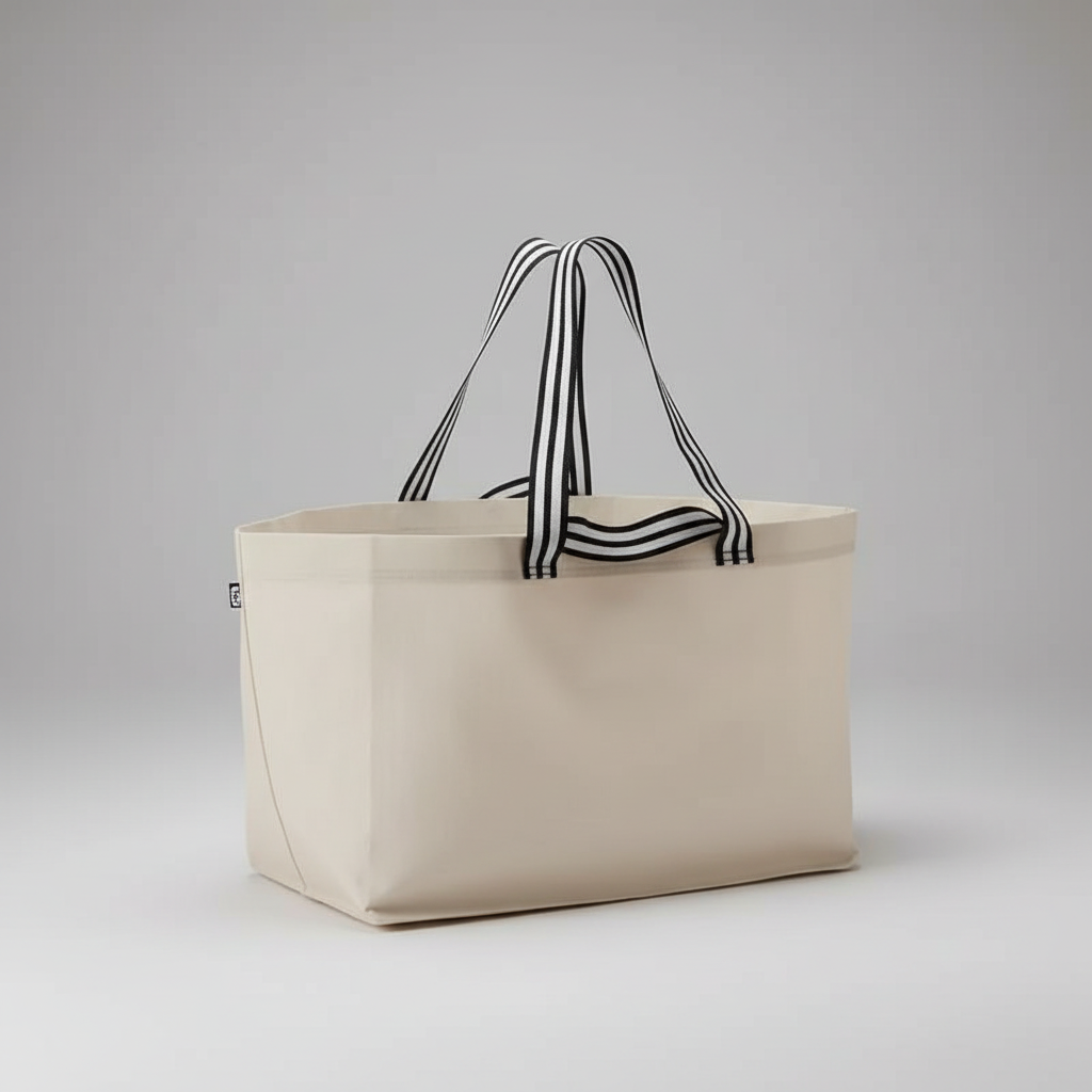 2x Ikea GORSNYGG Large Bag Shopping Bag Light Biege Best Price