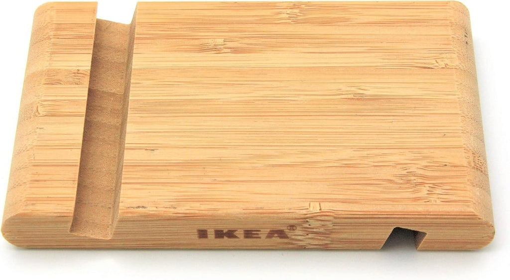IKEA BERGENES Bamboo Mobile Phone / Tablet Holder iPhone iPad Samsung 2 Slots