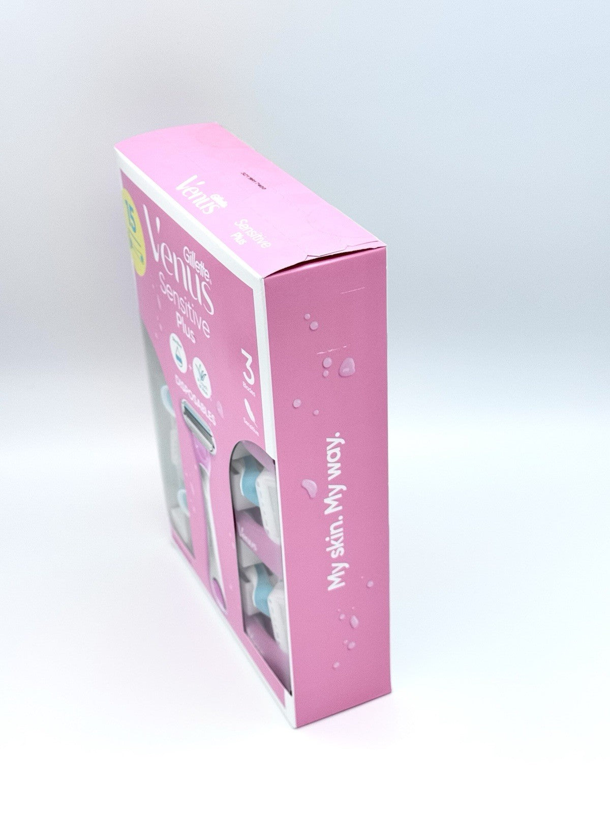 Gillette Venus Sensitive Plus Disposable Razor, 15 Count, 3 Blades Skin Elixir