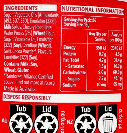 KitKat Professional Spread 1.3KG Chocolate Flavoured Spread Crunchy Wafer Pieces