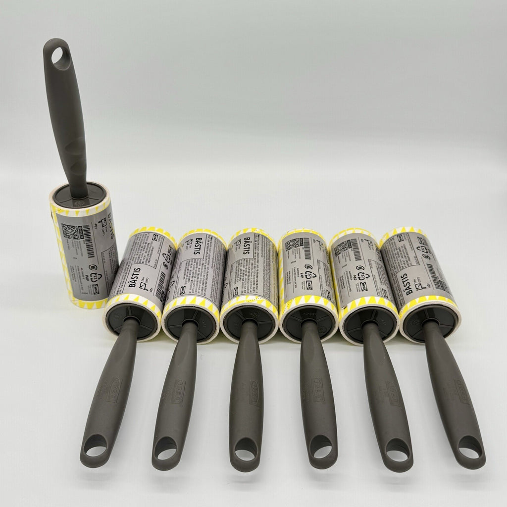 7x IKEA Bastis Lint  Roller Compatible Dust Animal Pet Hair Remover, SET OF 7