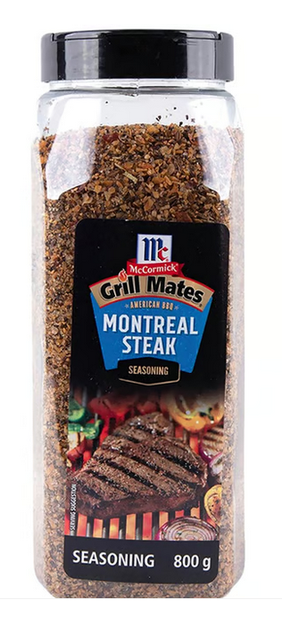 **New** McCormick Grill Mates Montreal Steak Seasoning 800gram,  Grill Mates