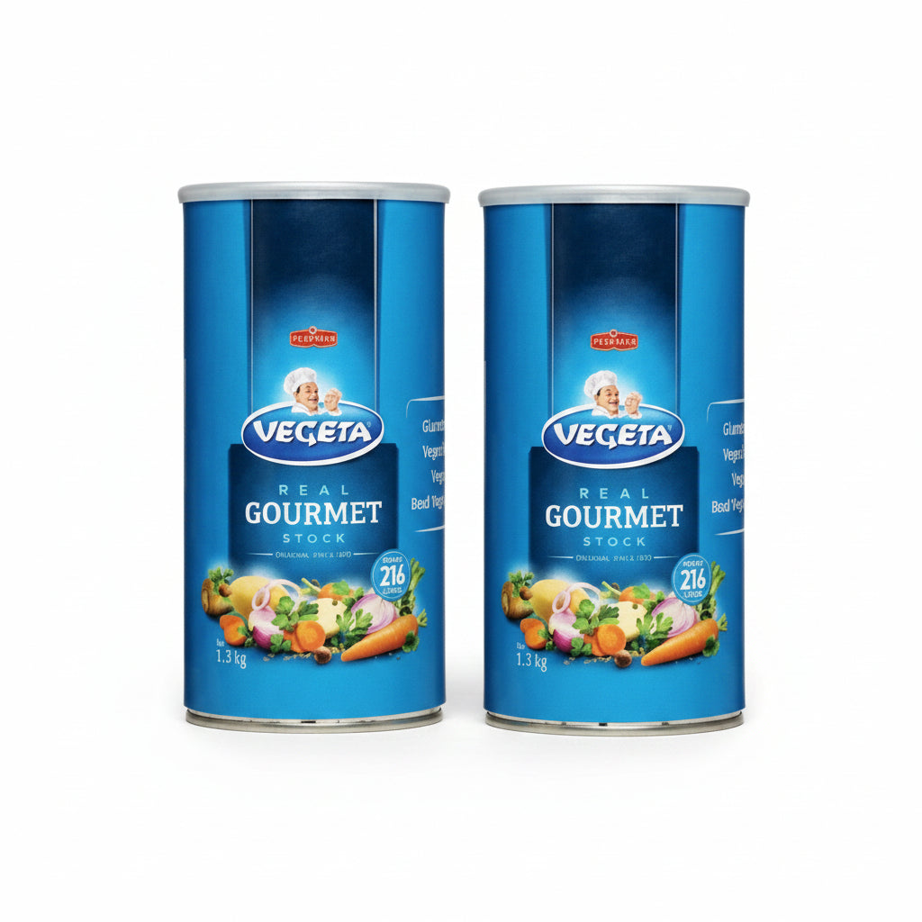 Pack of 2 x Vegeta Vegetable Real Gourmet Stock Powder 1.3kg Value Pack