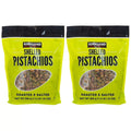 2 x 680g Kirkland Signature Shelled Pistachios Product of USA Roasted & Salted