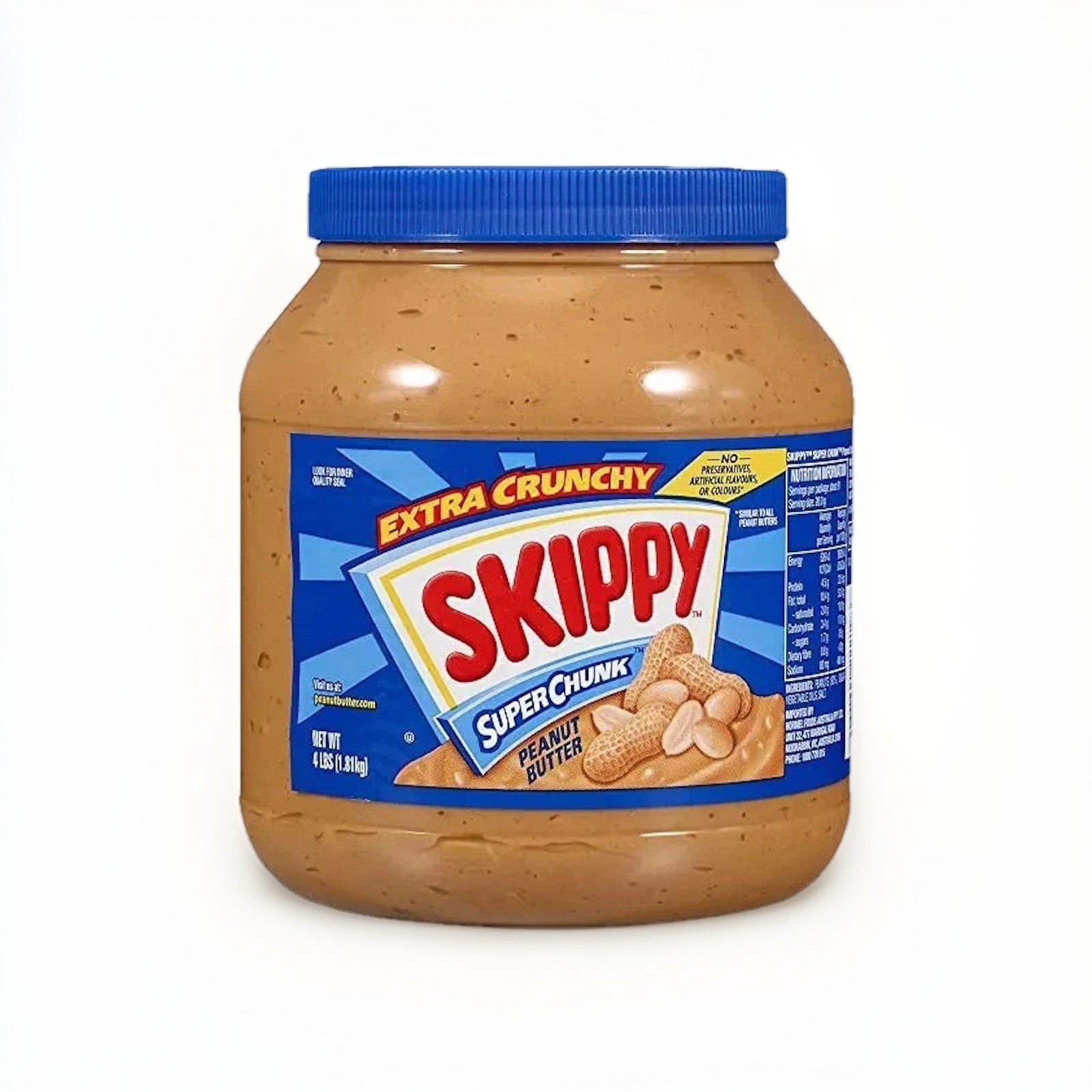 1.81kg Skippy Peanut Butter Extra Crunchy Super Chunk