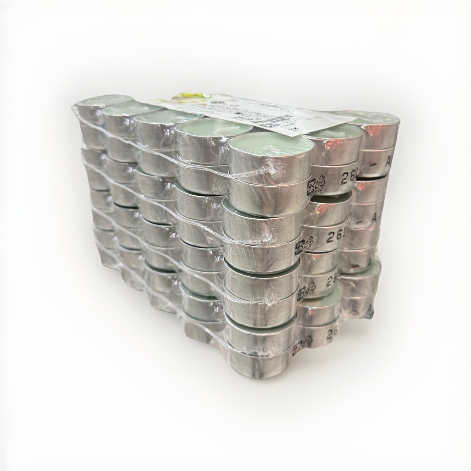 120pk x Ikea Lotsfagel Scented tealight, Apple light green, 3.5 hr