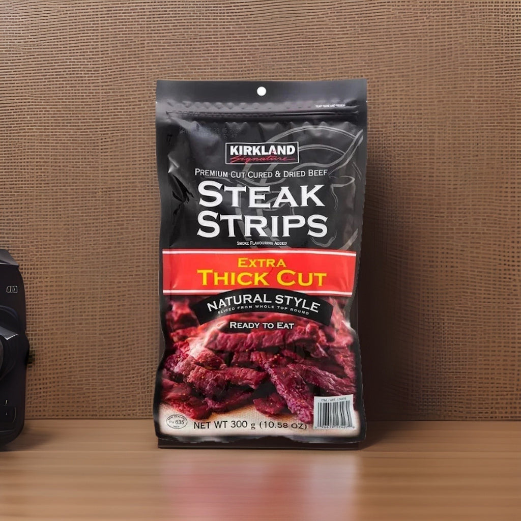 Kirkland Signature Steak Strips Extra Thick Cut  300g - Made In New Zealand