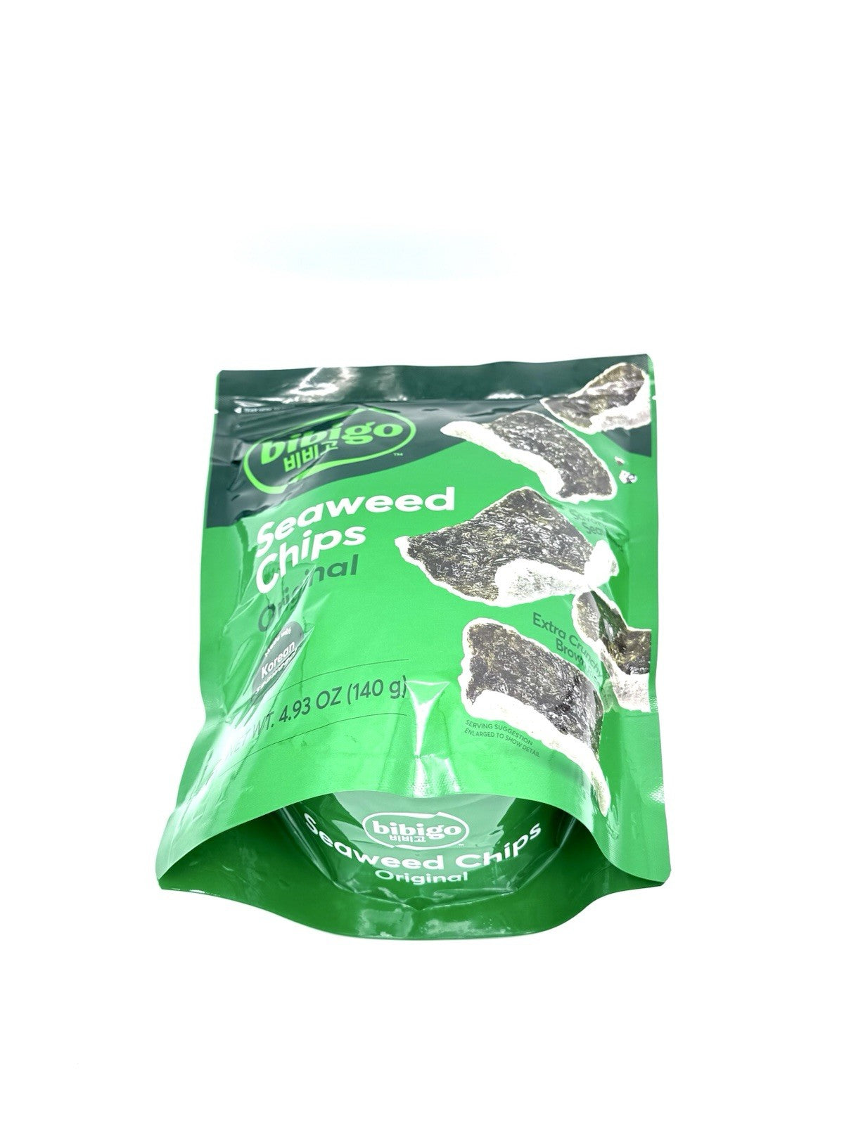 Bibigo Seaweed Chips Original 140g Snack - Made In South Korean