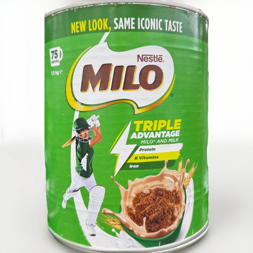 Nestle Milo Chocolate 1.5kg Malted Energy Powder Drink Tin Low GI Nutrient Rich