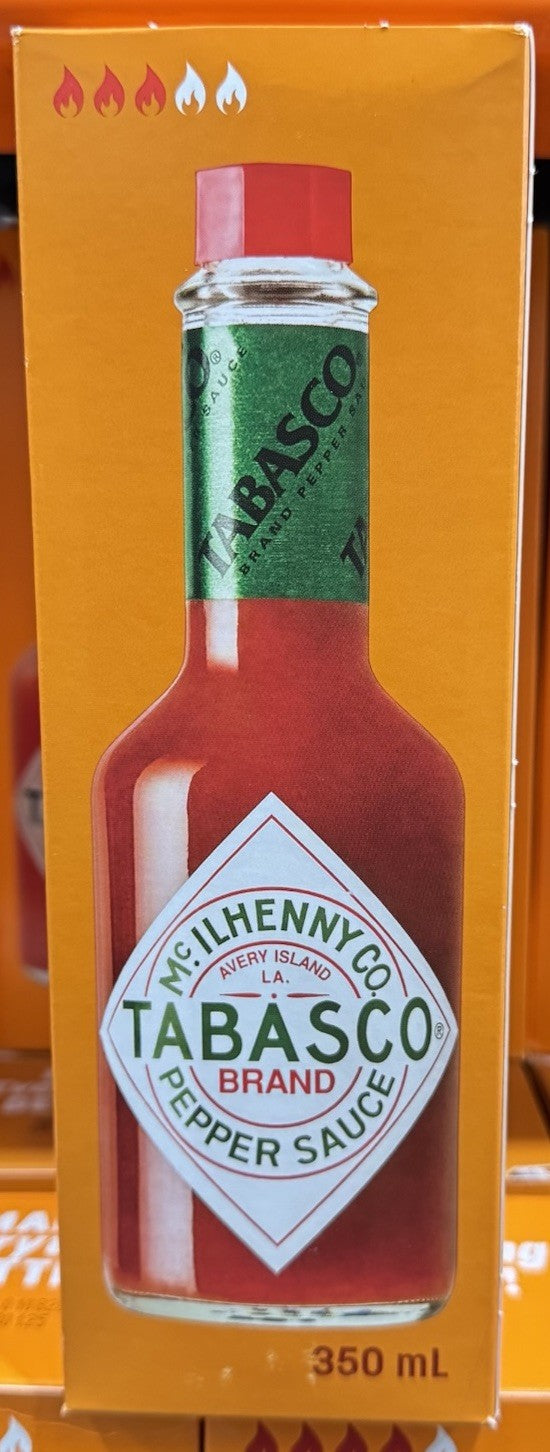 MC.ILHENNY CO. TABASCO PEPPER SAUCE, 350ML, Perfect On Seafood, Versatility