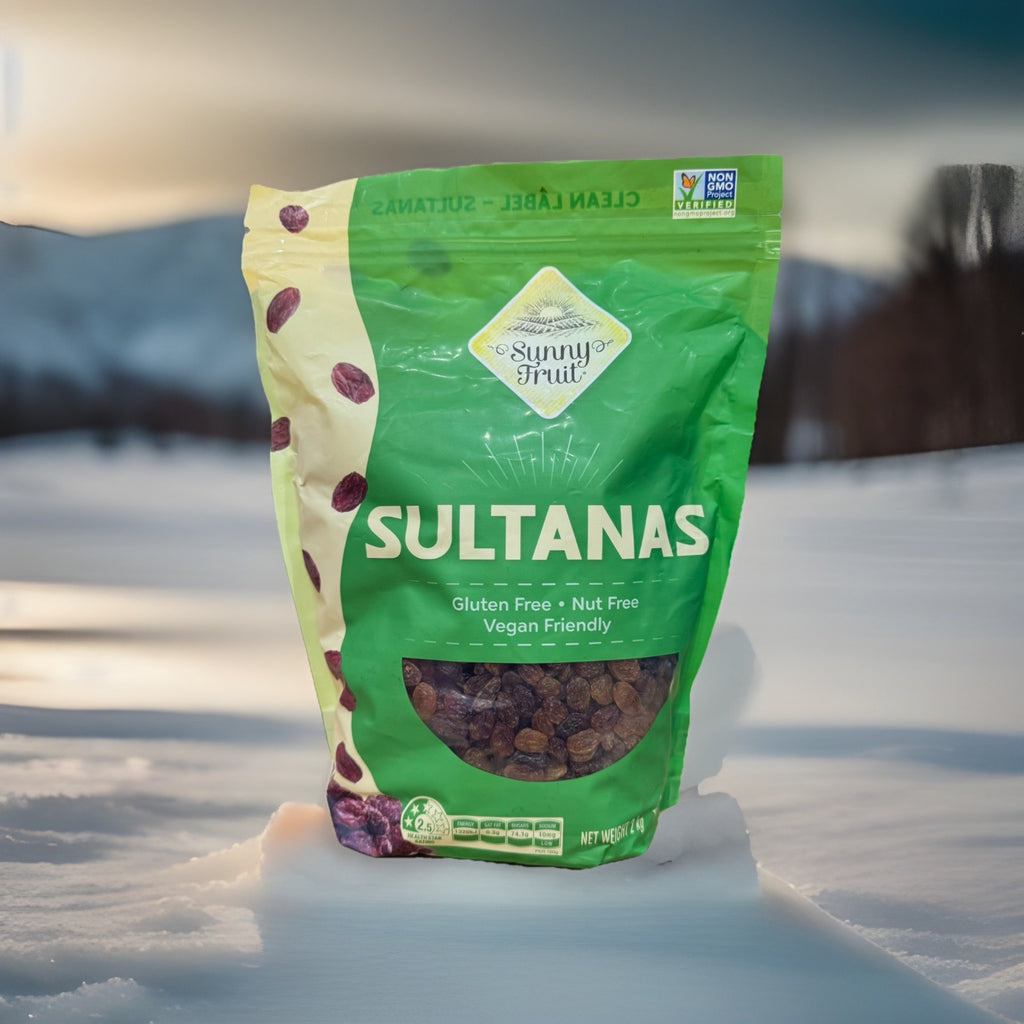 Sunny Fruit Sultanas 2kg Gluten Free Nut Free Vegan Friendly Dessert NON-GMO