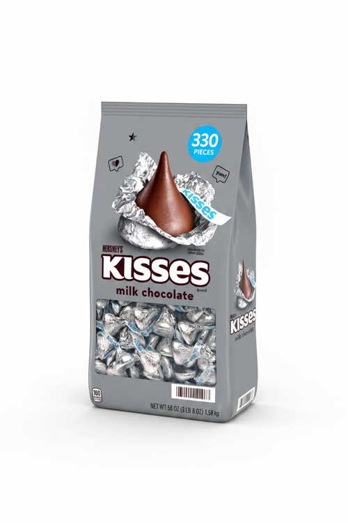 *NEW* Hershey's Kisses 1.58kg Milk Chocolate 330 Pieces, Bulk Pack, Made in USA