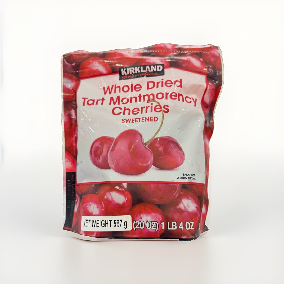 Kirkland Signature Whole Dried Tart Montmorency Cherries Sweetened 567g