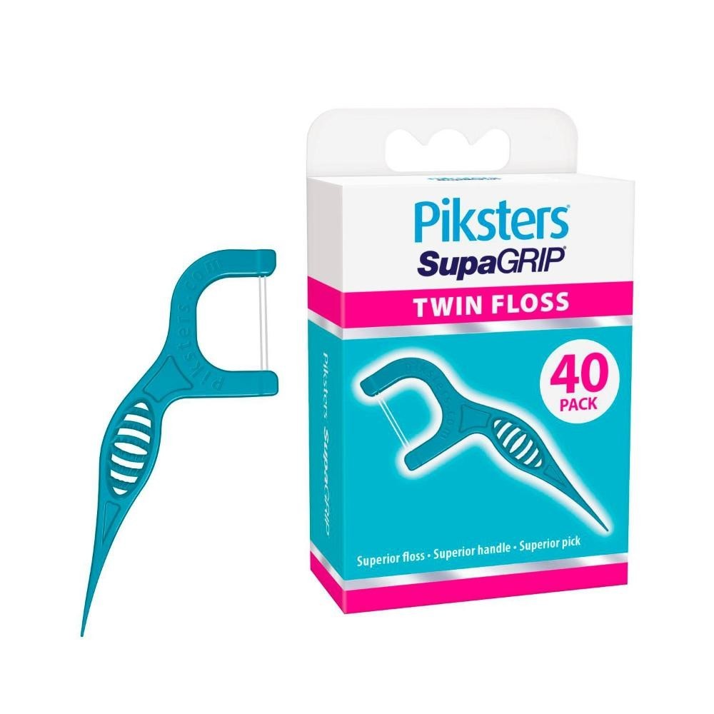 Piksters SupaGRIP Twin Floss 40 Pack