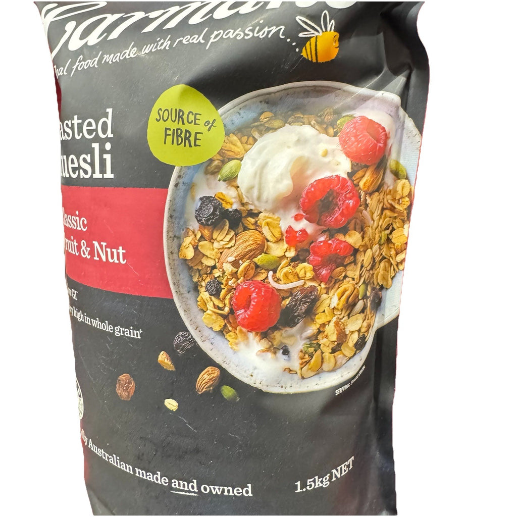 Carman's Muesli Toasted Classic 1.5KG Fruit and Nut