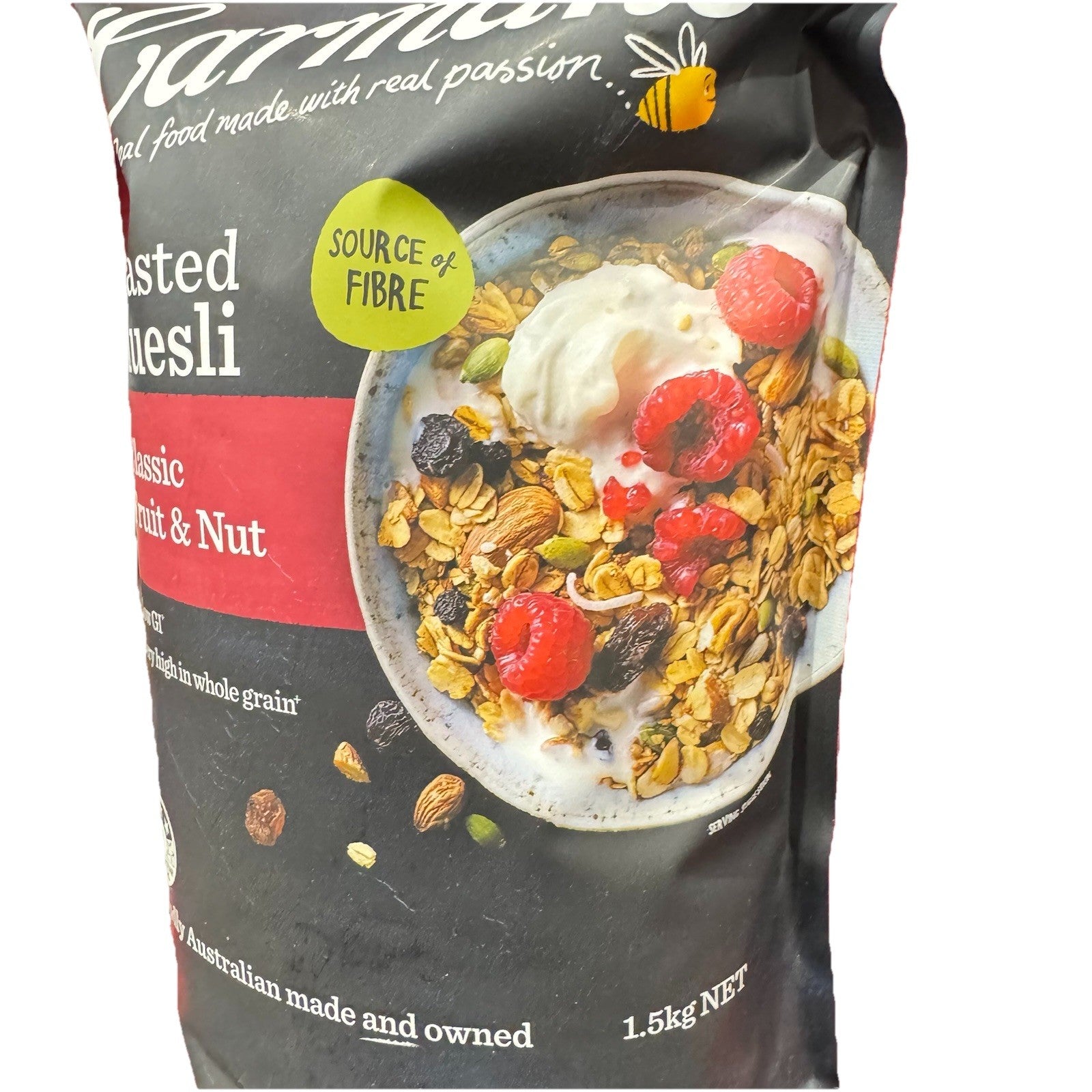 Carman's Muesli Toasted Classic 1.5KG Fruit and Nut