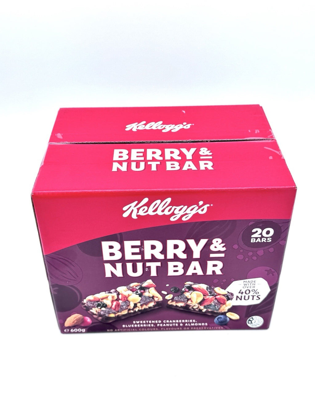 Kellogg's Berry & Nut Bar Over 40% Nuts ( 30g x 20 Pack)