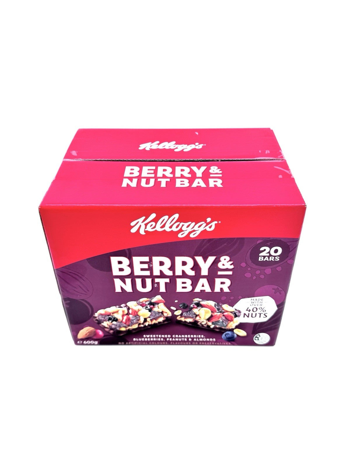 Kellogg's Berry & Nut Bar Over 40% Nuts ( 30g x 20 Pack)
