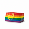 IKEA Bag  Large Rainbow Shopping Laundry Move Bag Fold Durable