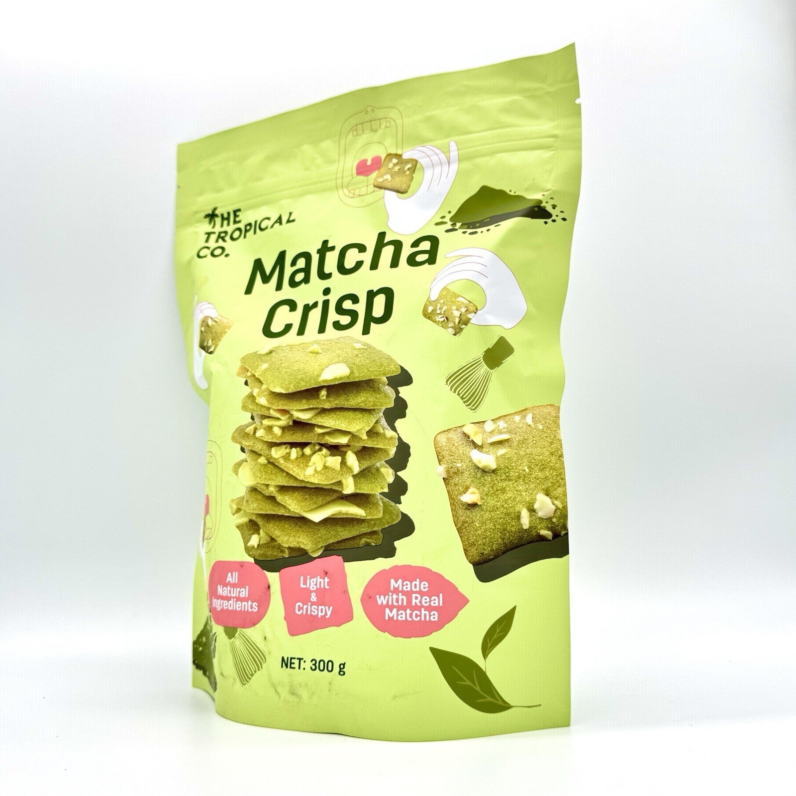*NEW* Matcha Crisp All Natural Ingredients, Light & Crisp, Made with Real Matcha