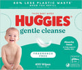 Huggies Fragrance Free Baby Wipes 400 Pack - Gentle Clean for Delicate Skin
