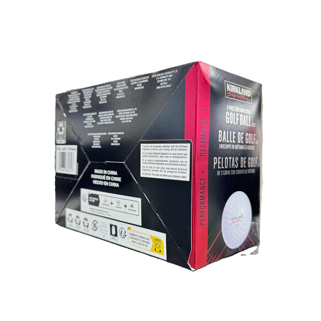 KIRKLAND SIGNATURE Performance+ v3.0 Golf Balls 3-Piece Urethane White - 24 Pack