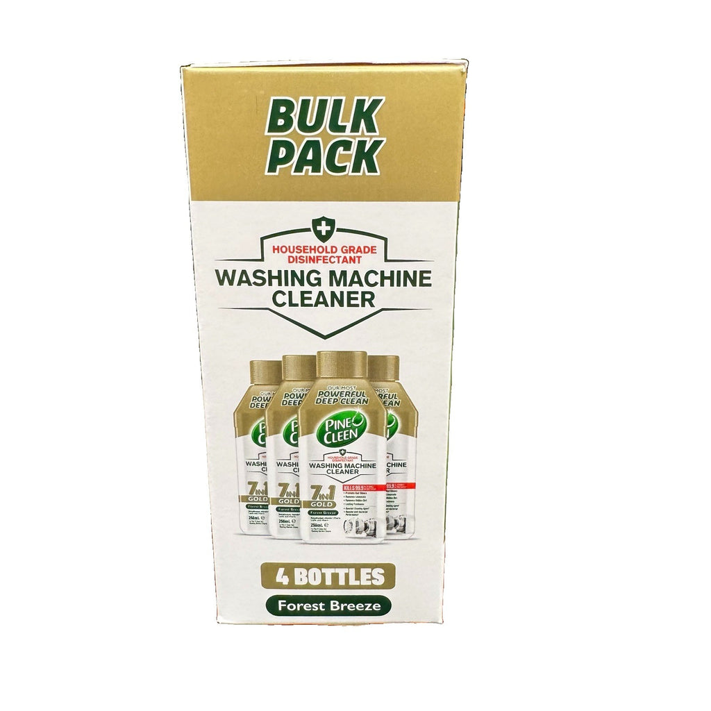 Pine O Cleen Gold Washing Machine Cleaner Forest Breeze 250ml x 4 Pack Liquid