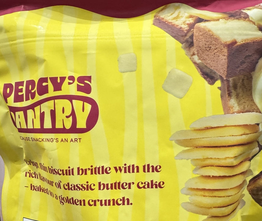 *NEW* Percy’s Pantry Biscuit Brittle 200G A Classic Butter Cake Recipe Crispy