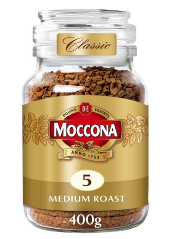Moccona Freeze Dried Classic Coffee Classic Medium Roast 400g