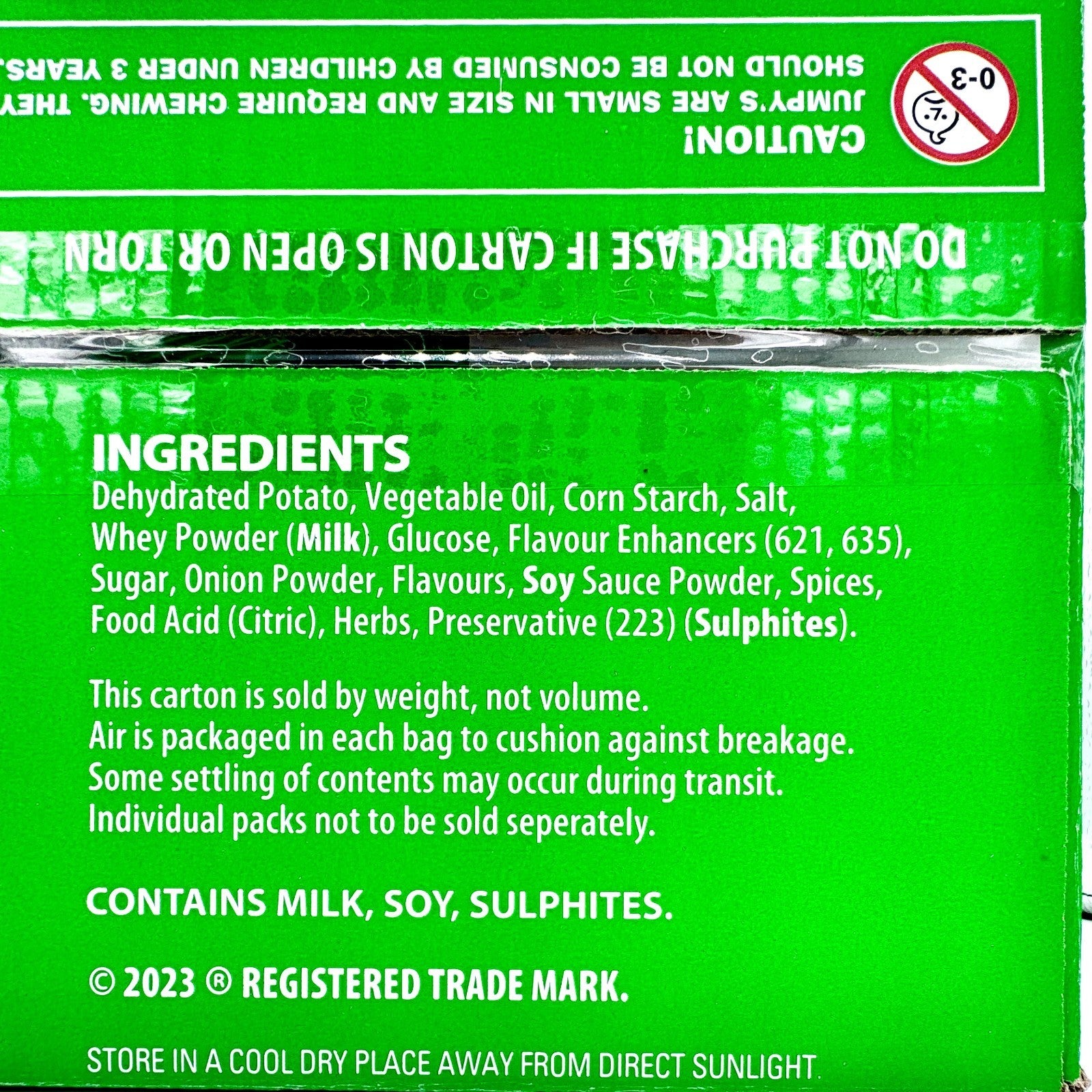 *NEW* Jumpy's Chicken Flavoured Crunchy Potato Snacks 720g ( 40 x 18g ) *NEW*