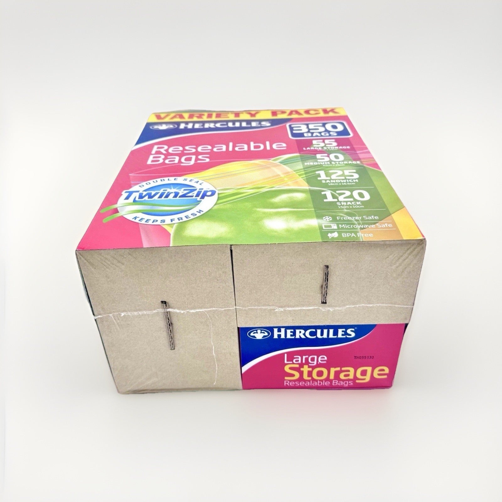 Hercules Resealable Bags Variety Pack (Pack of 350)