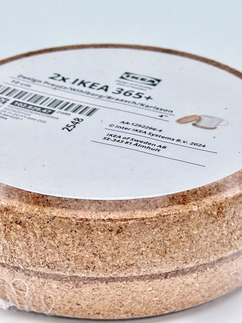 IKEA 365+ Coasters, Cork/Coaster/Cup Holder, Set of 4, *FREE Delivery*
