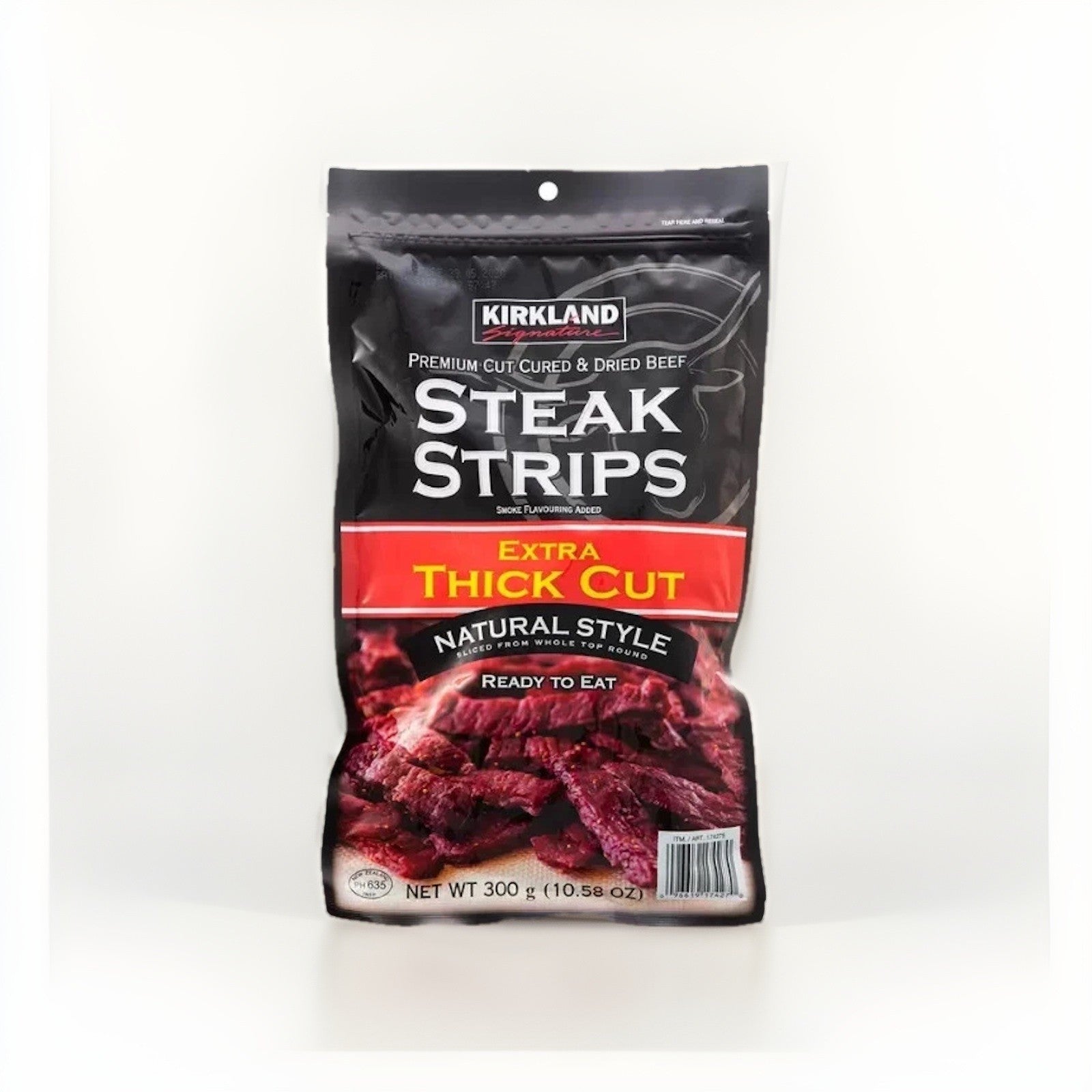 Kirkland Signature Steak Strips Extra Thick Cut  300g - Made In New Zealand