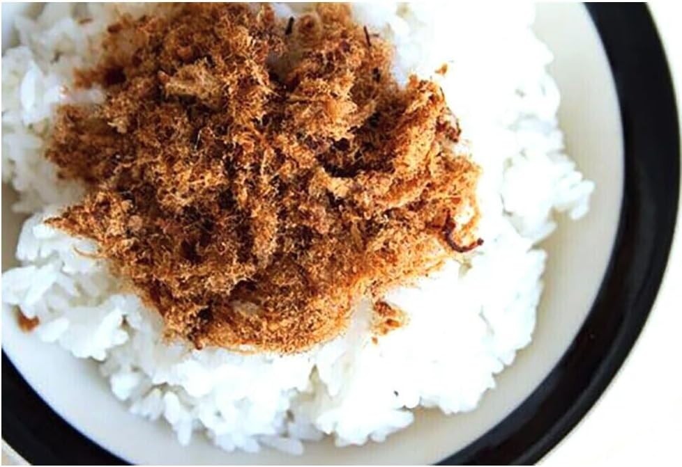 Shredded Dried Pork Floss No MSG Sweet Savory Congee Condiment Snack 540g Taiwan
