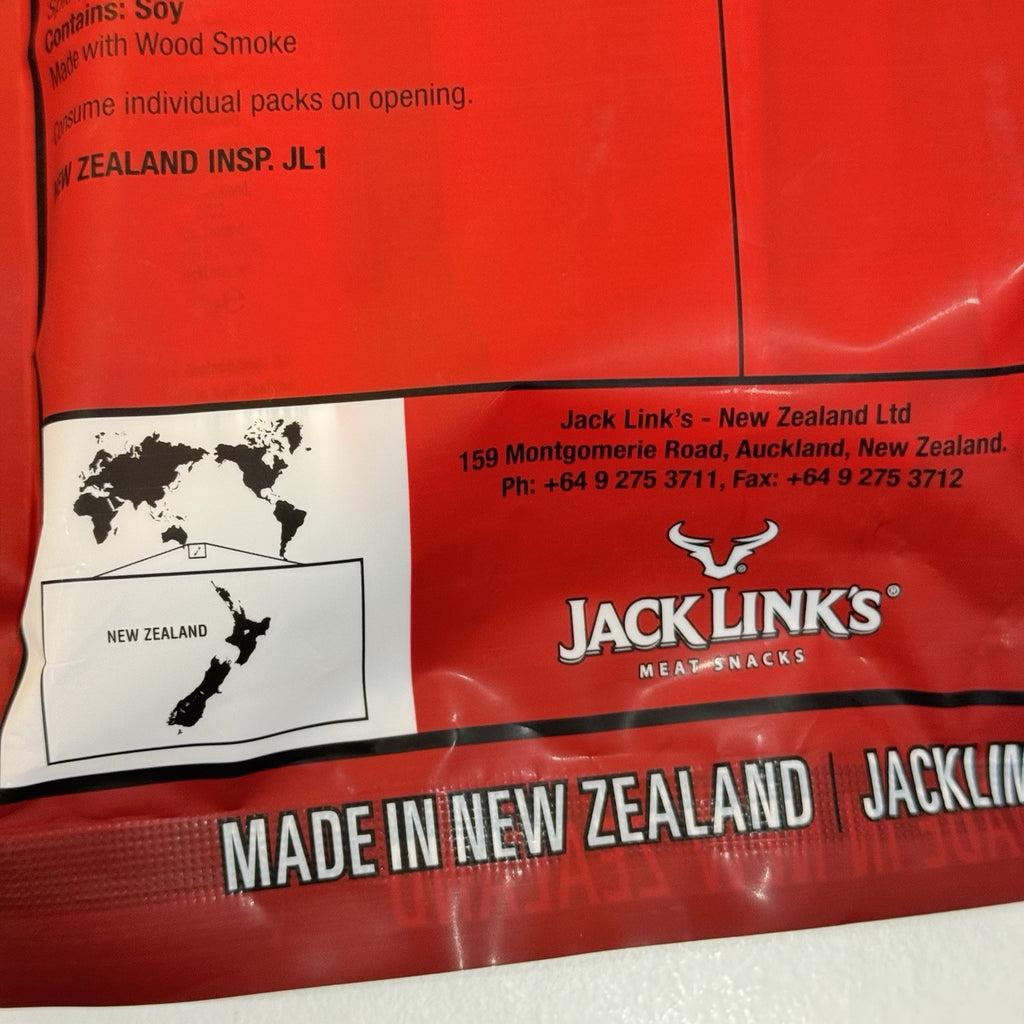 2 x Jack Link's Original Beef Jerky Stick 24x12g Protein Smoked Meat Snack 288g