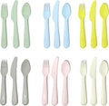 IKEA KALAS cutlery set mixed colours, 18 piece