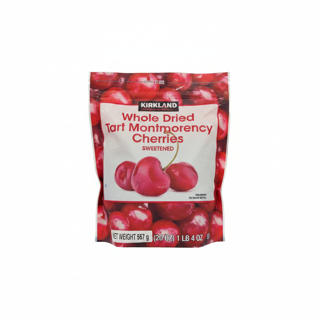 Kirkland Signature Whole Dried Tart Montmorency Cherries Sweetened 567g