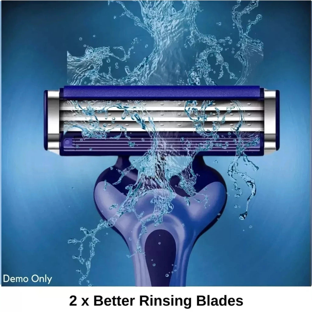 Gillette Sensor3 Disposable Pivoting Head Anti-slip Rubber Handle Mel 36 Pack