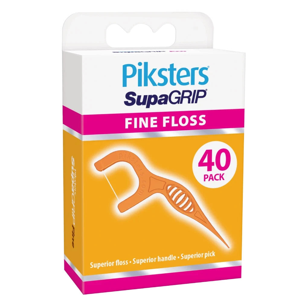Piksters SupaGRIP Fine Floss 40 Pack